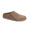 Birkenstock Zermatt Premium Stone Grey Taupe Suede Leather