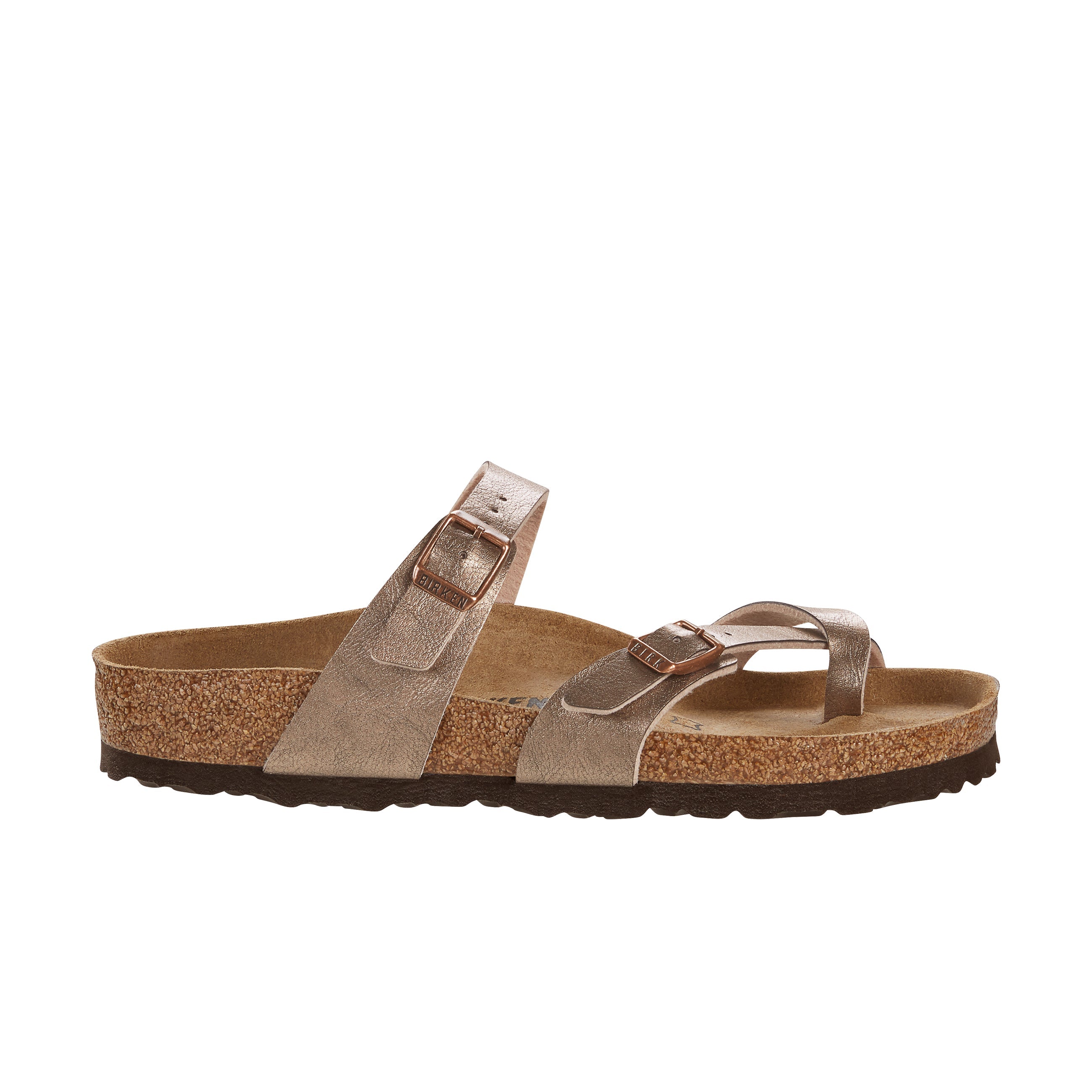 Birkenstock Mayari Graceful Taupe Birko-Flor side view