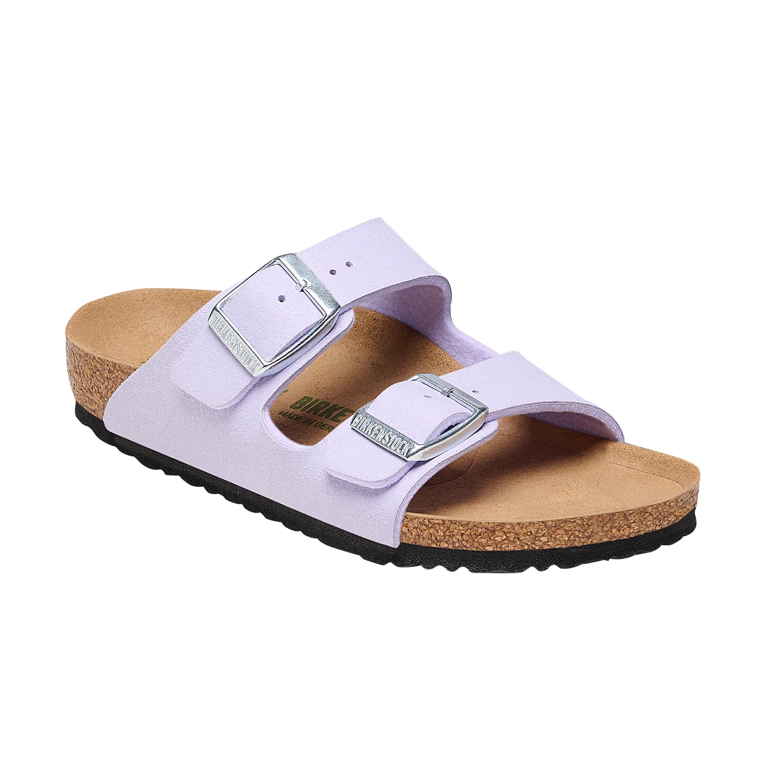 Birkenstock Arizona Kids Synthetic Soft Birki Vegan Purple Fog