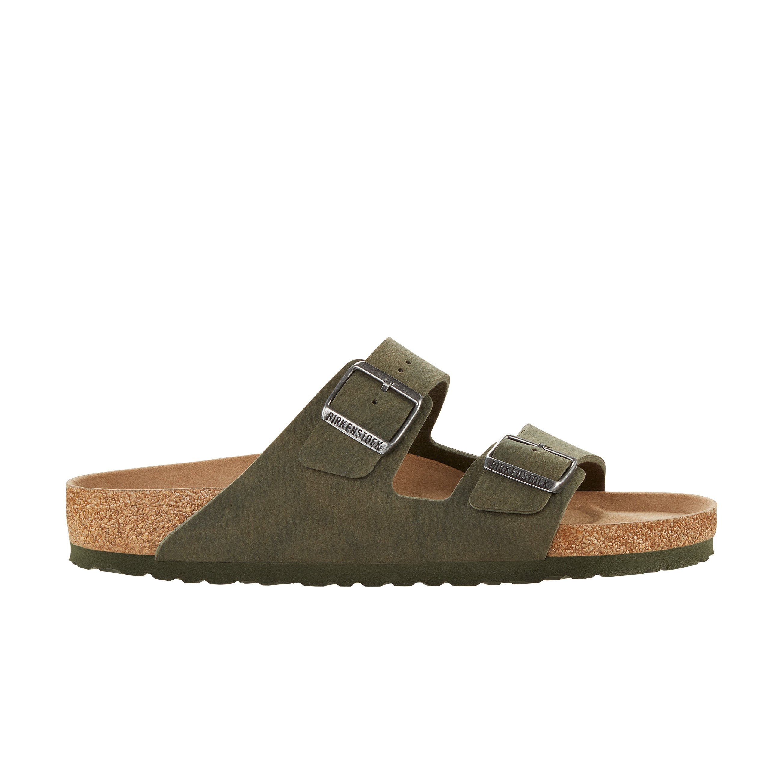 Birkenstock Arizona Desert Dust Vegan Thyme BirkiBuc side view