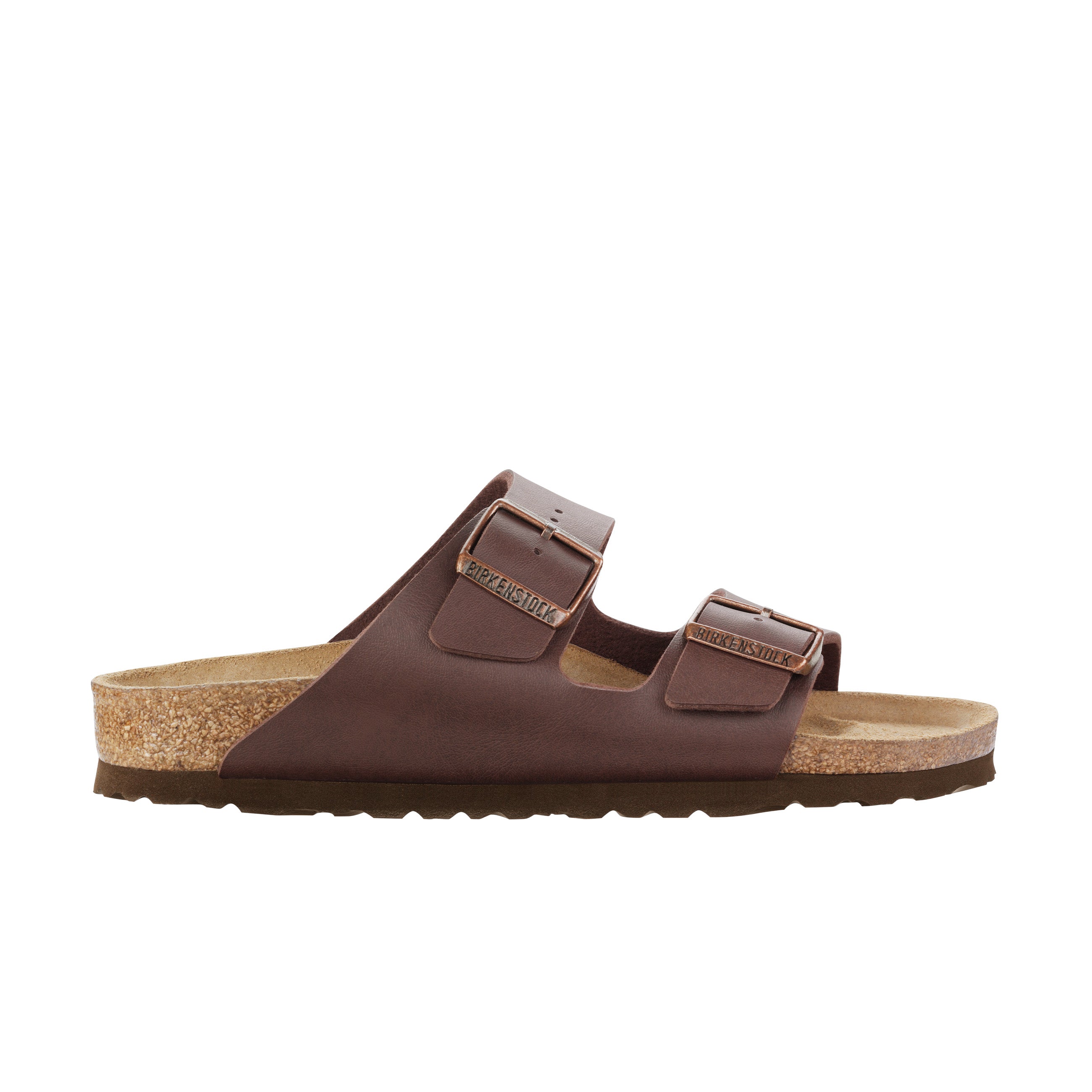 Birkenstock Arizona Dark Brown Birko-Flor side view