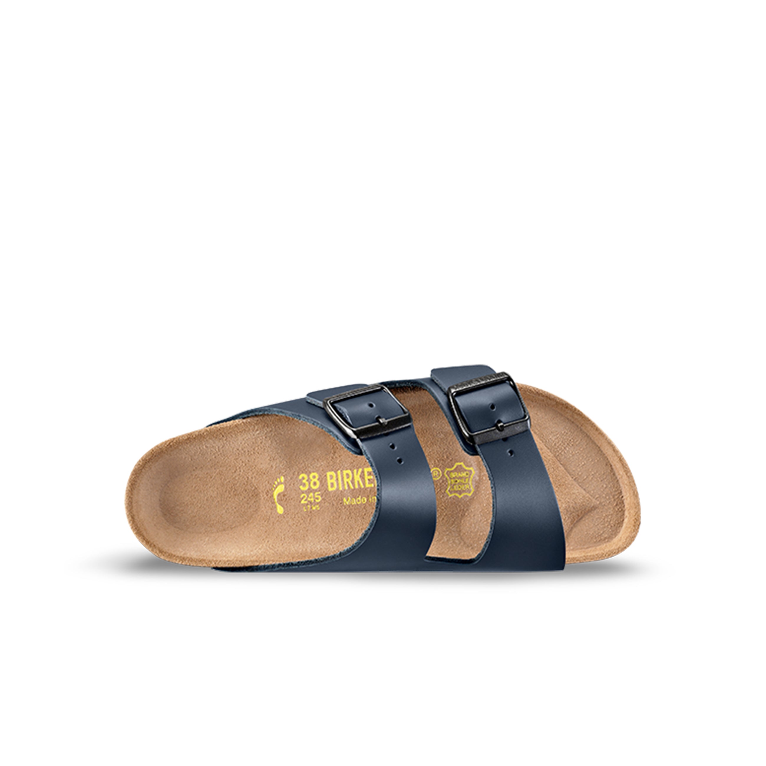 Birkenstock Arizona Blue Smooth Leather top view