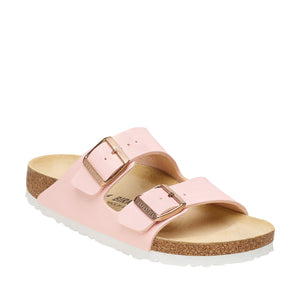 Birkenstock Arizona Embossed Birko-Flor Shiny Embossed Light Rose