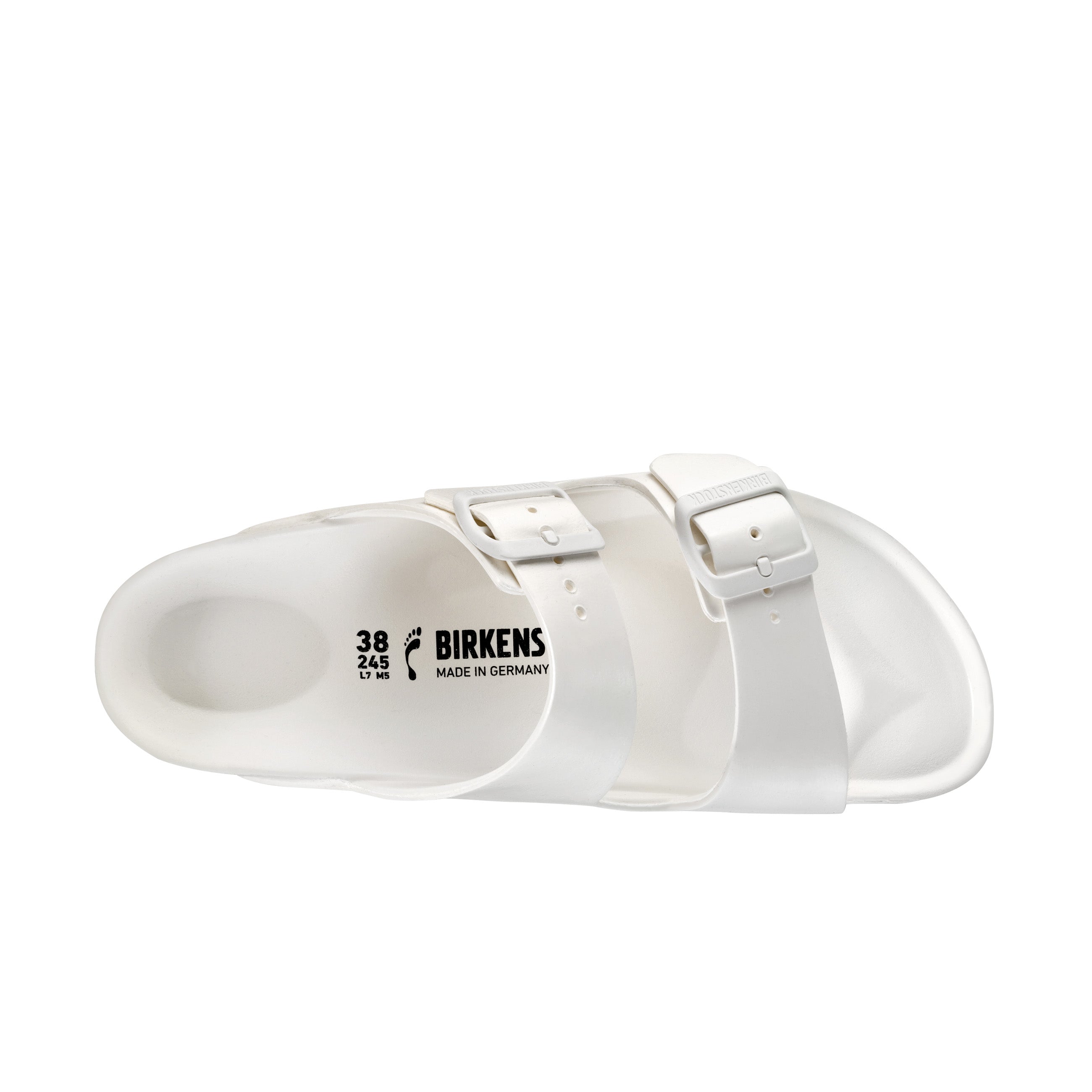 Birkenstock Arizona EVA White top view