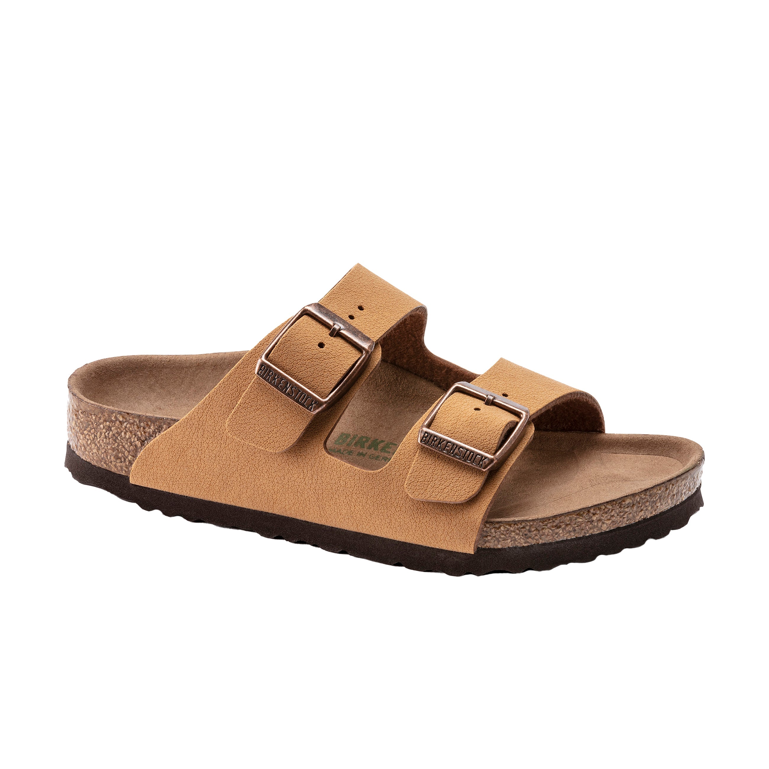 Birkenstock Arizona Kids Earthy Vegan Caramel Birko-Flor