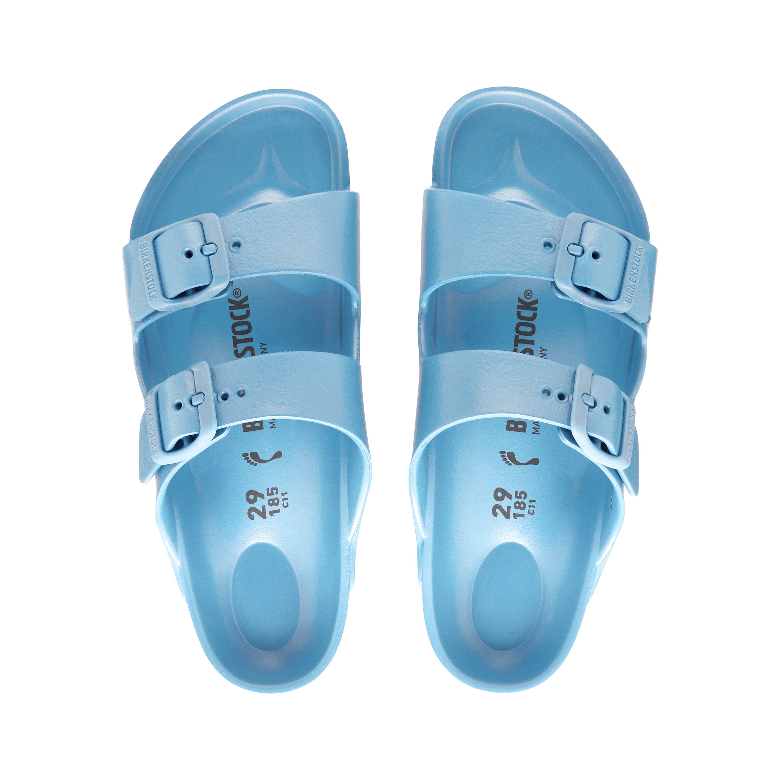 Birkenstock Arizona Kids EVA Sky Blue top view