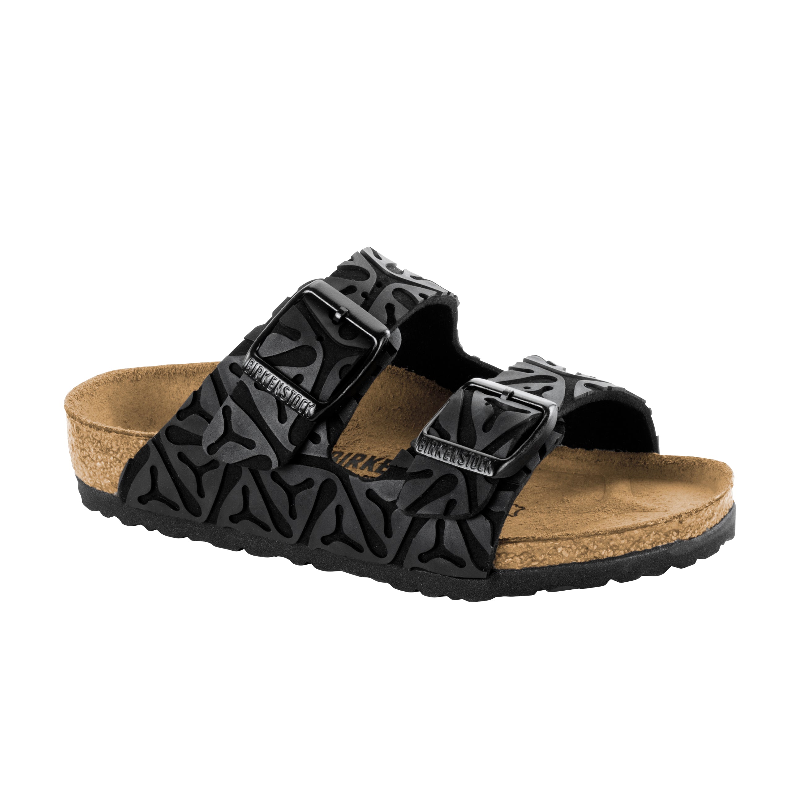 Birkenstock Arizona Kids Seaweed Black Microfibre