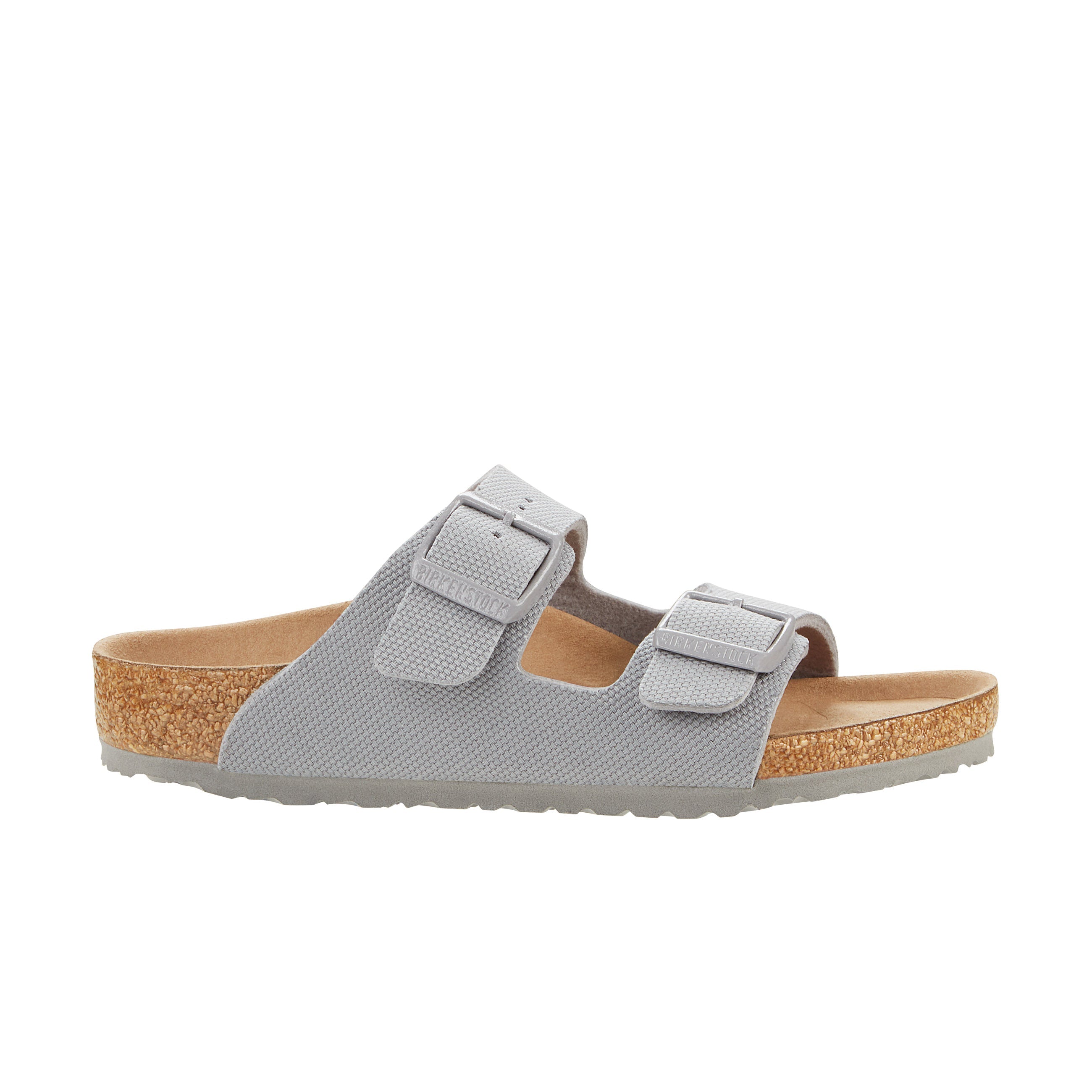 Birkenstock Arizona Kids Vegan Canvas Stone Coin side view