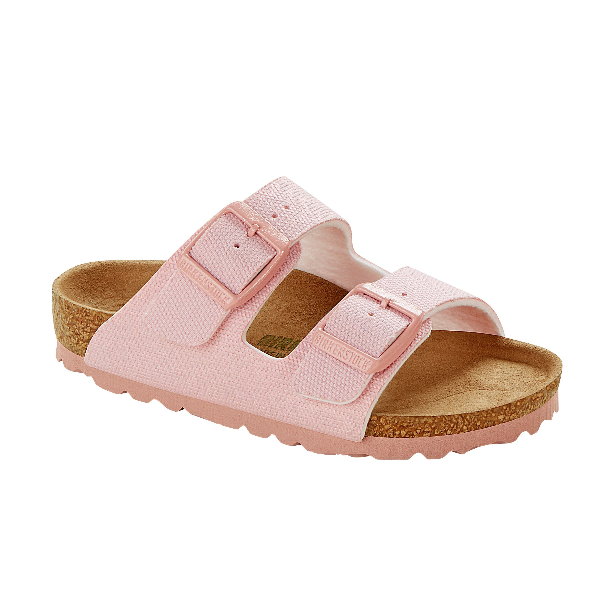 Birkenstock Arizona Kids Vegan Soft Pink Canvas