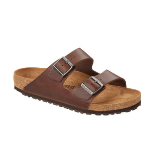 Birkenstock Arizona Vintage Wood Roast Natural Leather