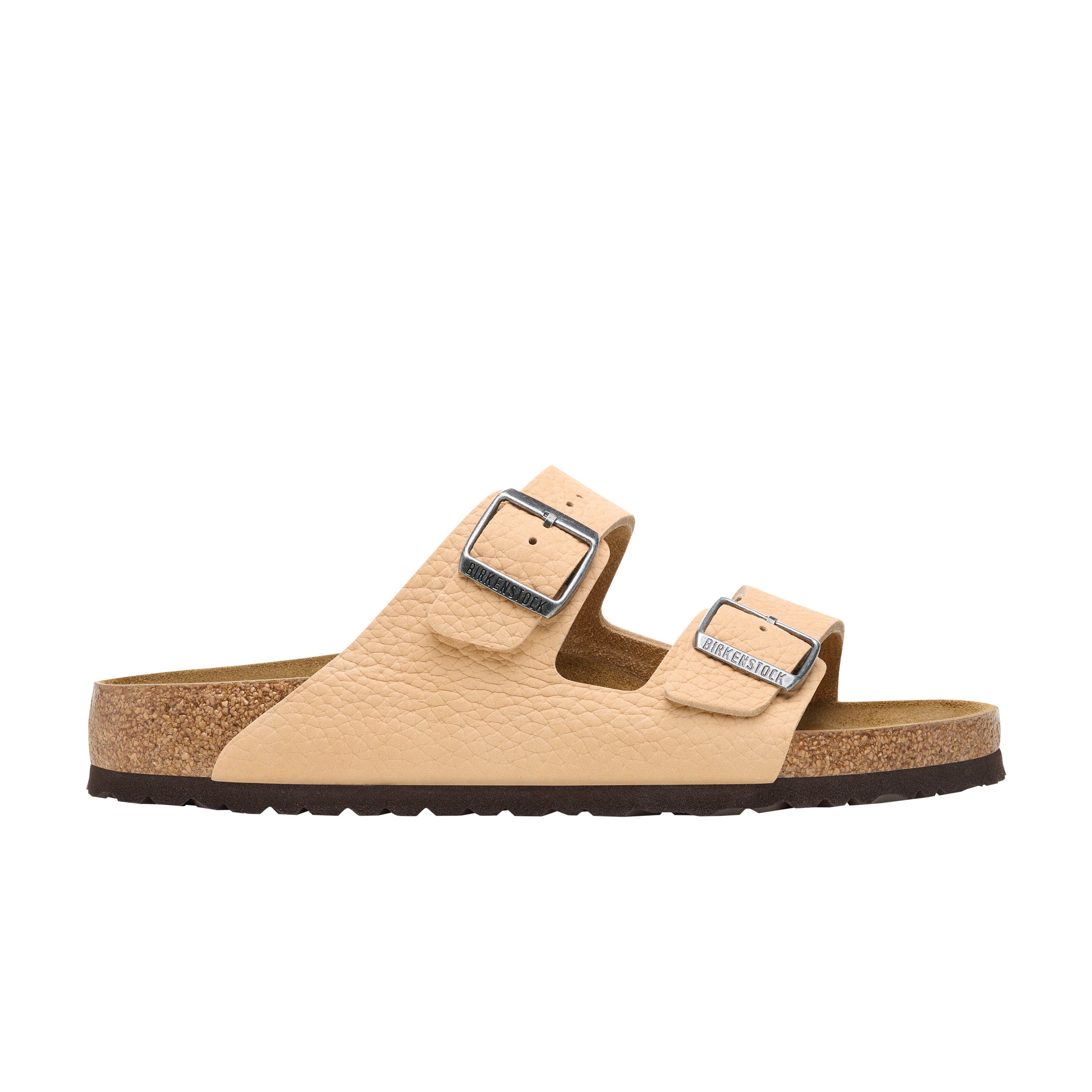 Birkenstock Arizona Nubuck Leather Desert Buck New Beige side view