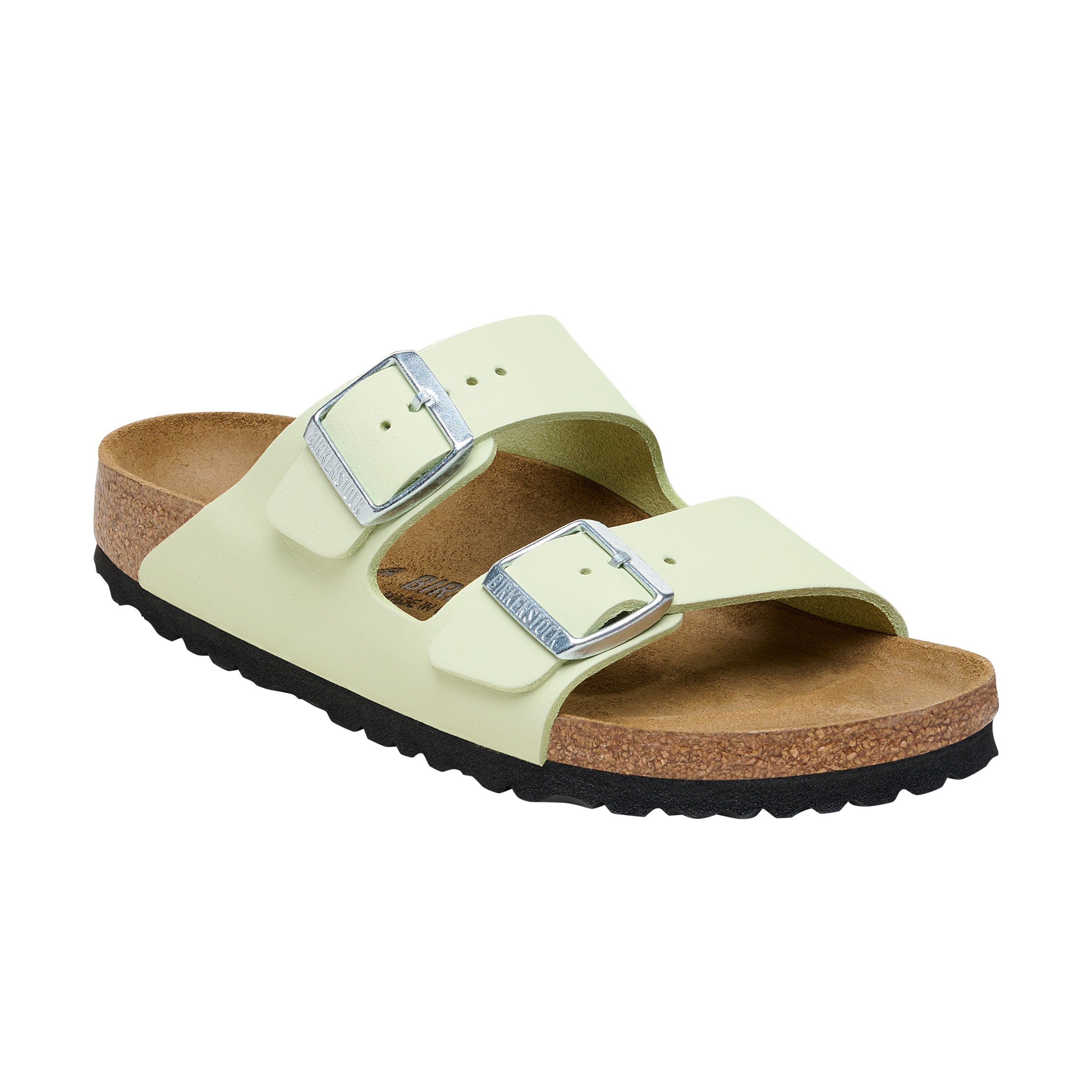 Birkenstock Arizona Faded Lime Nubuck Leather