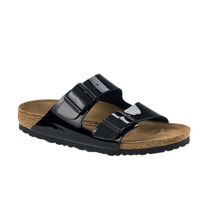 Birkenstock Arizona Patent Black Birko-Flor