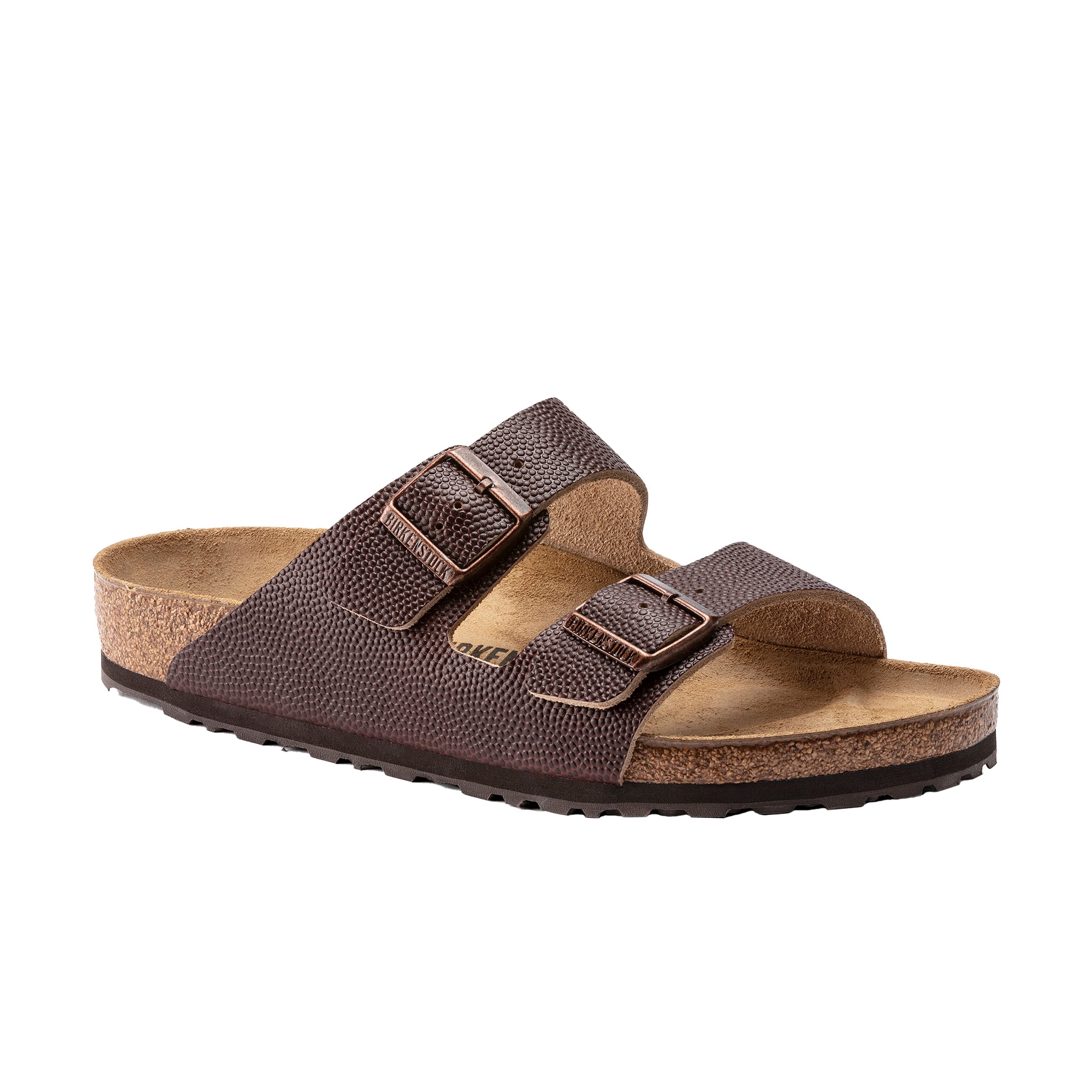 Birkenstock Arizona Roast Embossed Natural Horween Leather