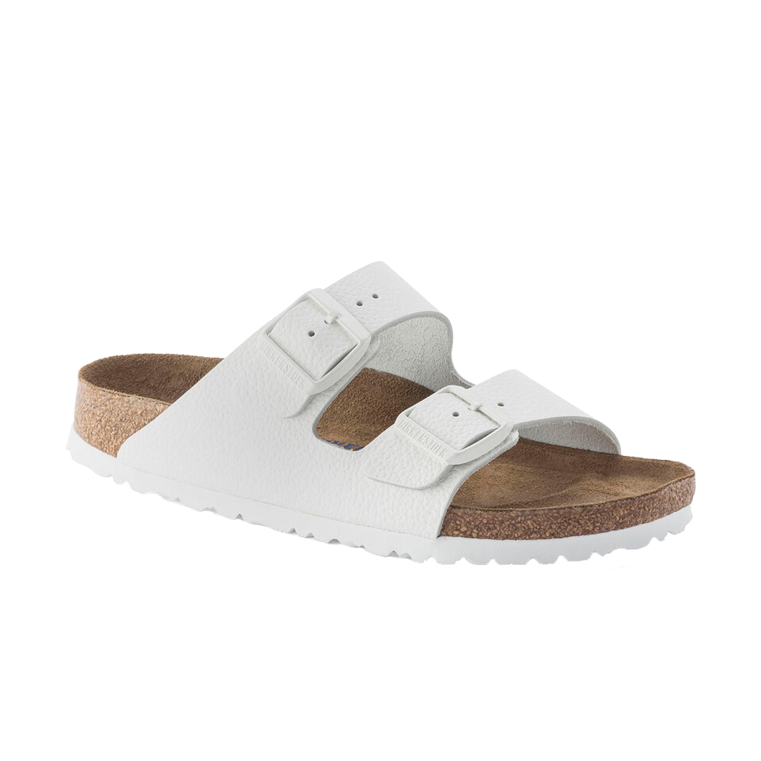 Birkenstock Arizona Soft Footbed Smooth Leather White