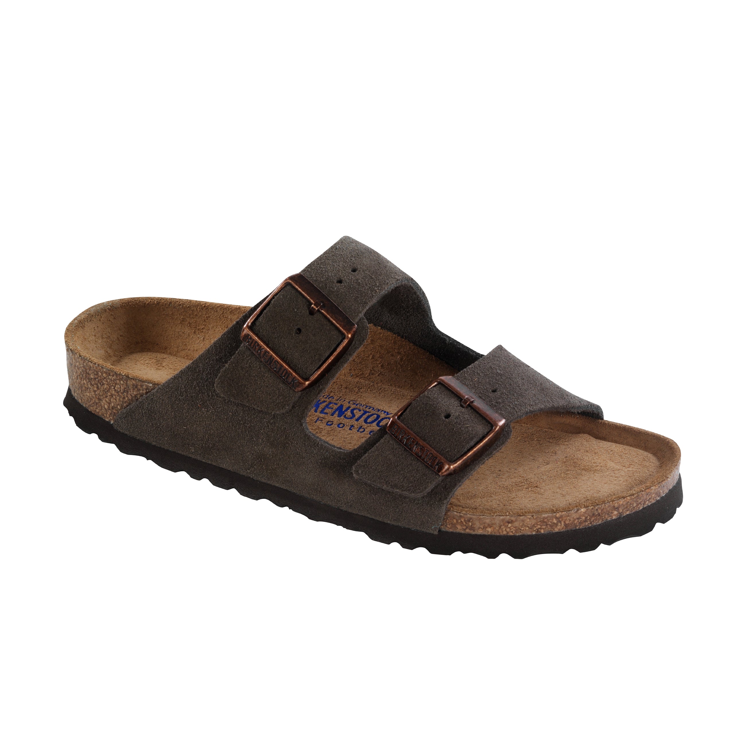 Birkenstock Arizona Soft Footbed Mocca Suede Leather