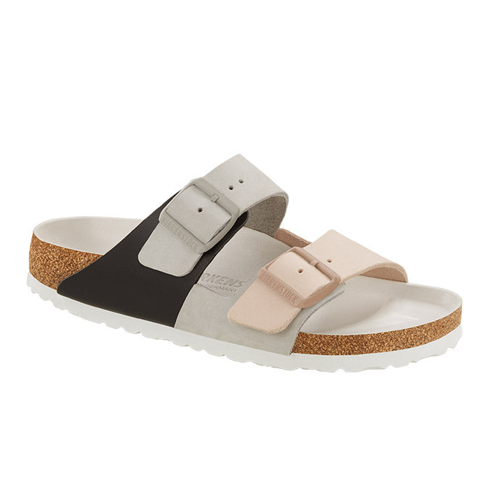 Birkenstock Arizona Split Mineral/Light Rose Nubuck Leather