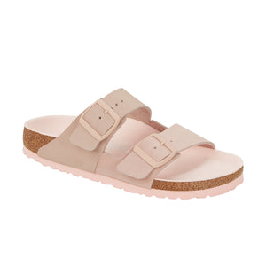 Birkenstock Arizona Split Nubuck Suede Leather  Light Rose