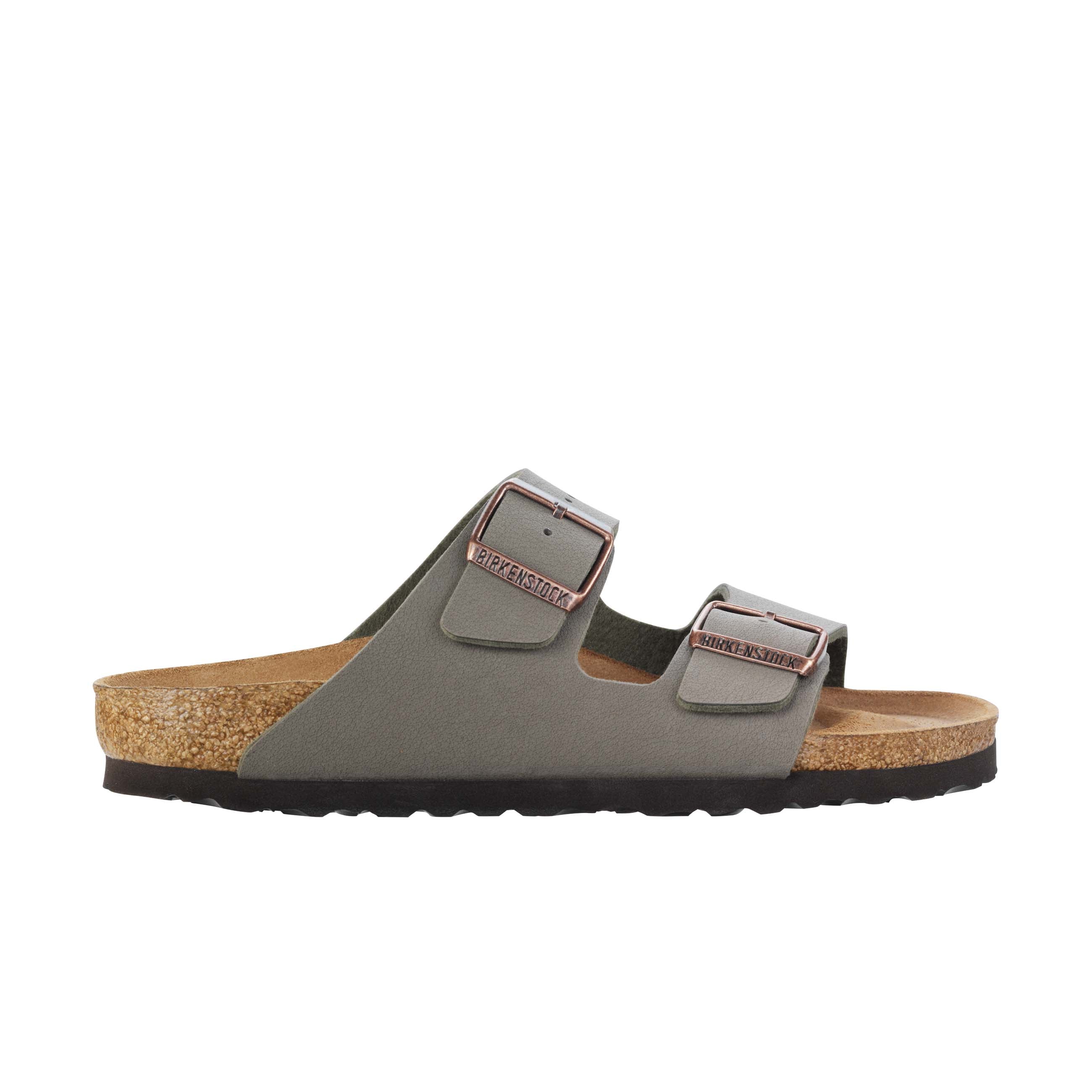 Birkenstock Arizona Stone BirkiBuc side view