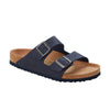 Birkenstock Arizona Vegan BirkiBuc Desert Dust Indigo Blue