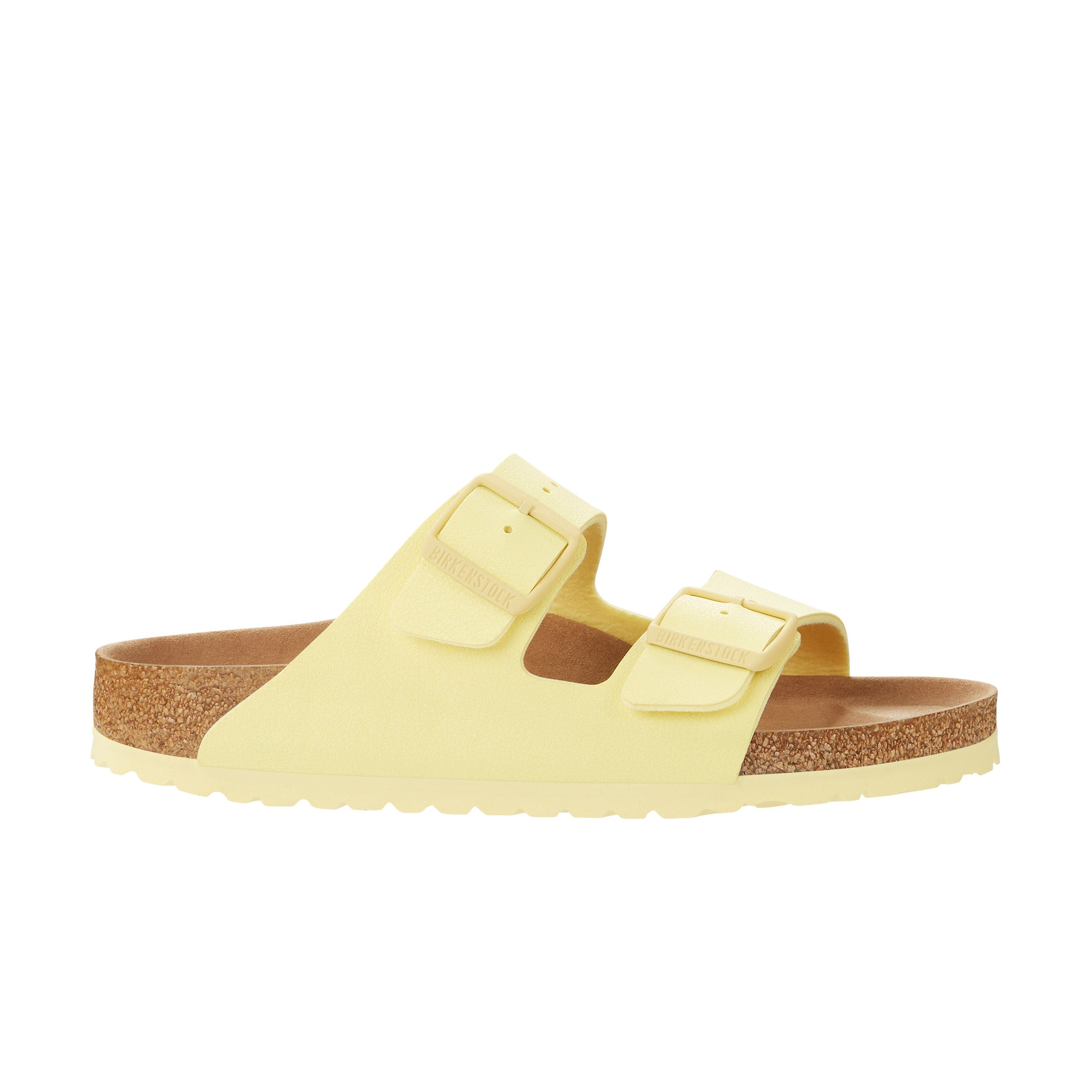 Birkenstock Arizona Vegan Popcorn BirkiBuc side view