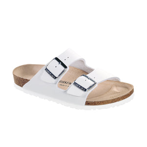 Birkenstock Arizona White Leather