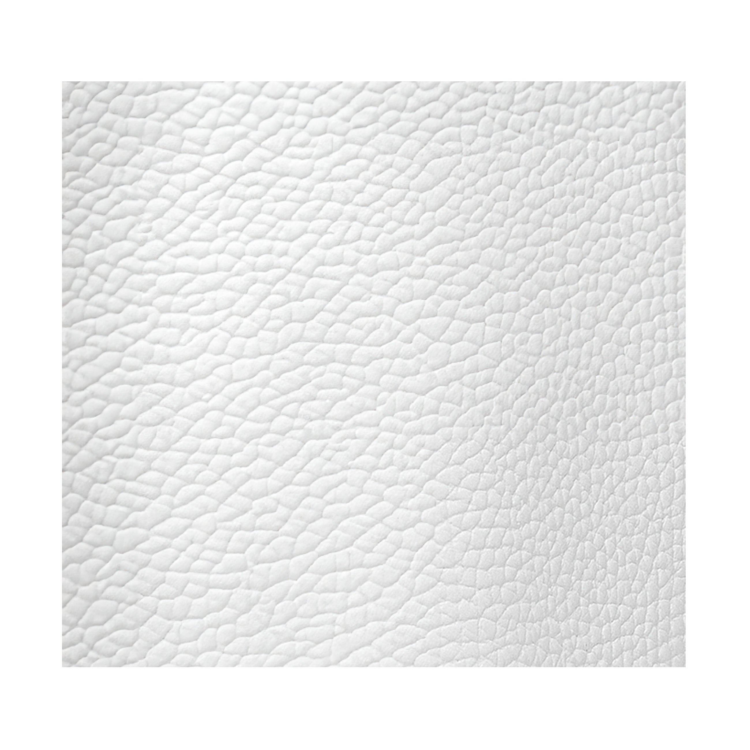 Arizona Smooth Leather White grained detail