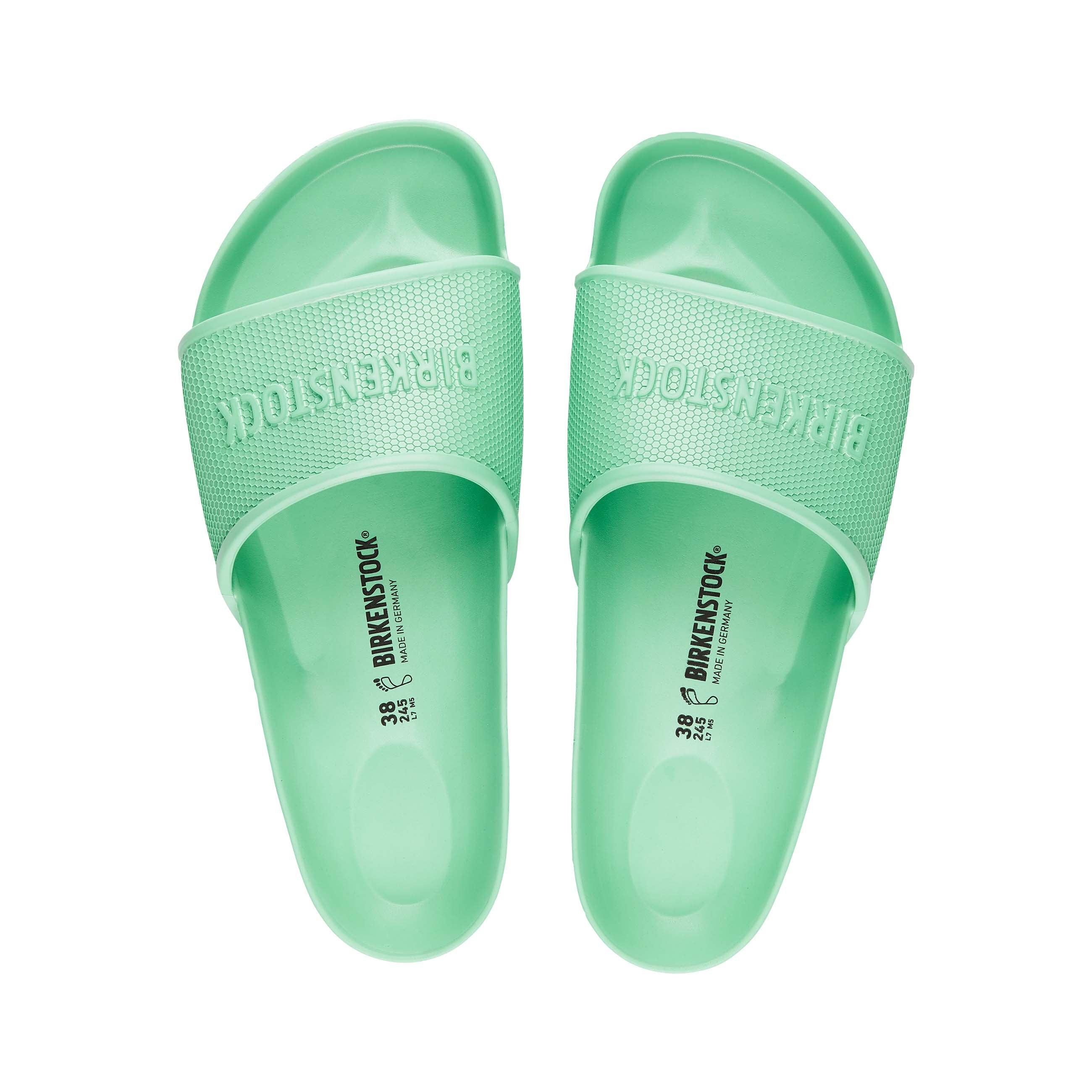 Birkenstock Barbados EVA Bold Jade top view