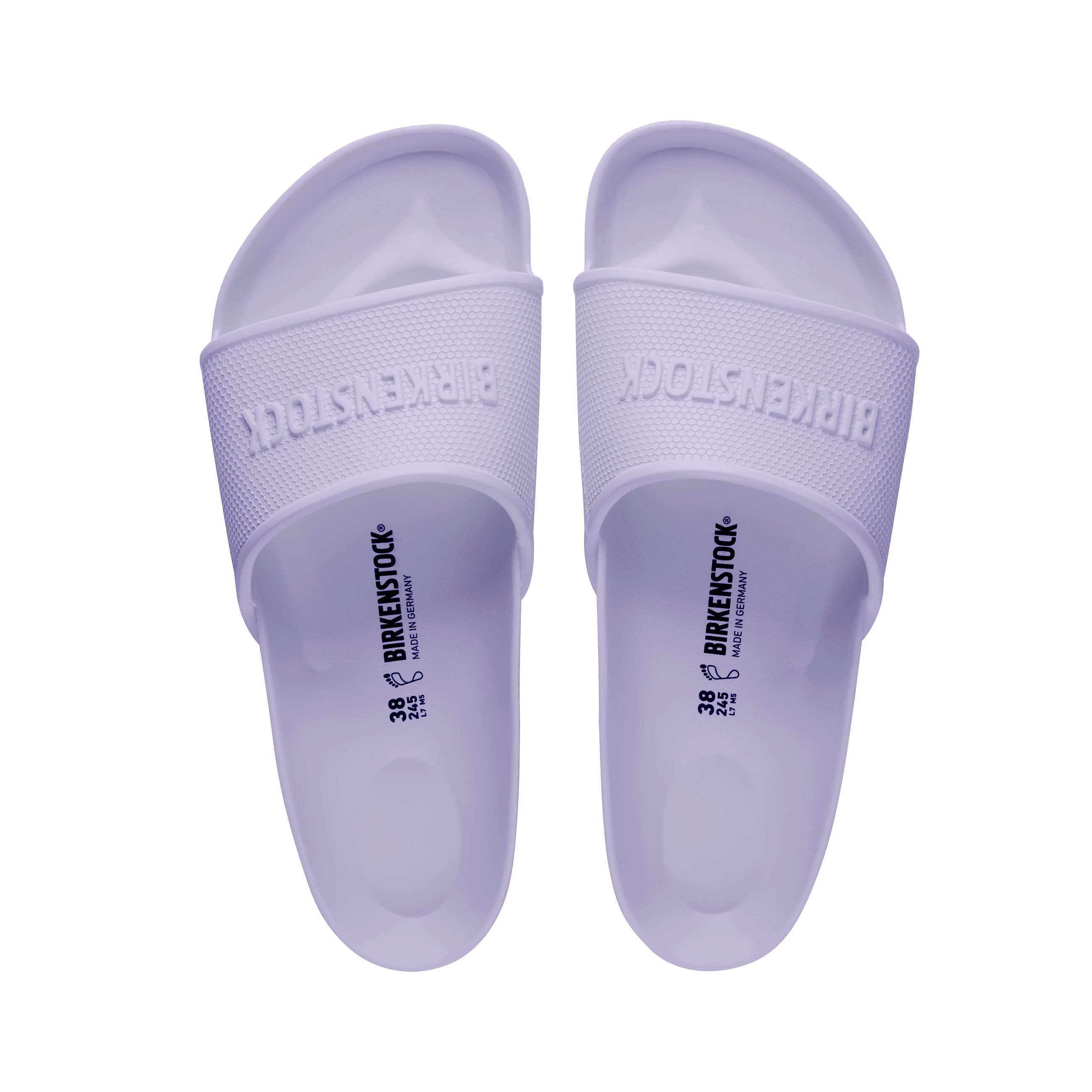 Birkenstock Barbados EVA Purple Fog top view