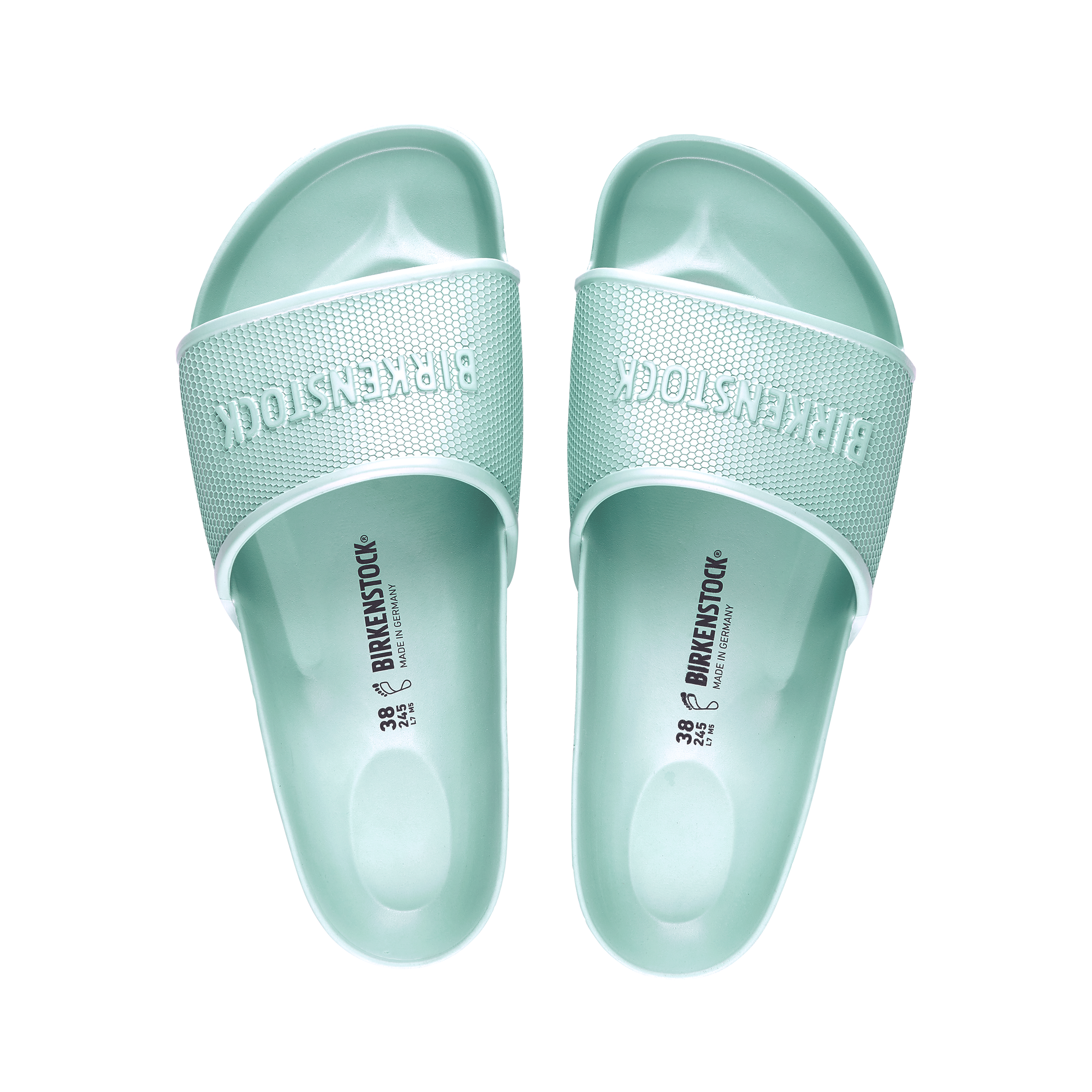 Birkenstock Barbados EVA Surf Green top view