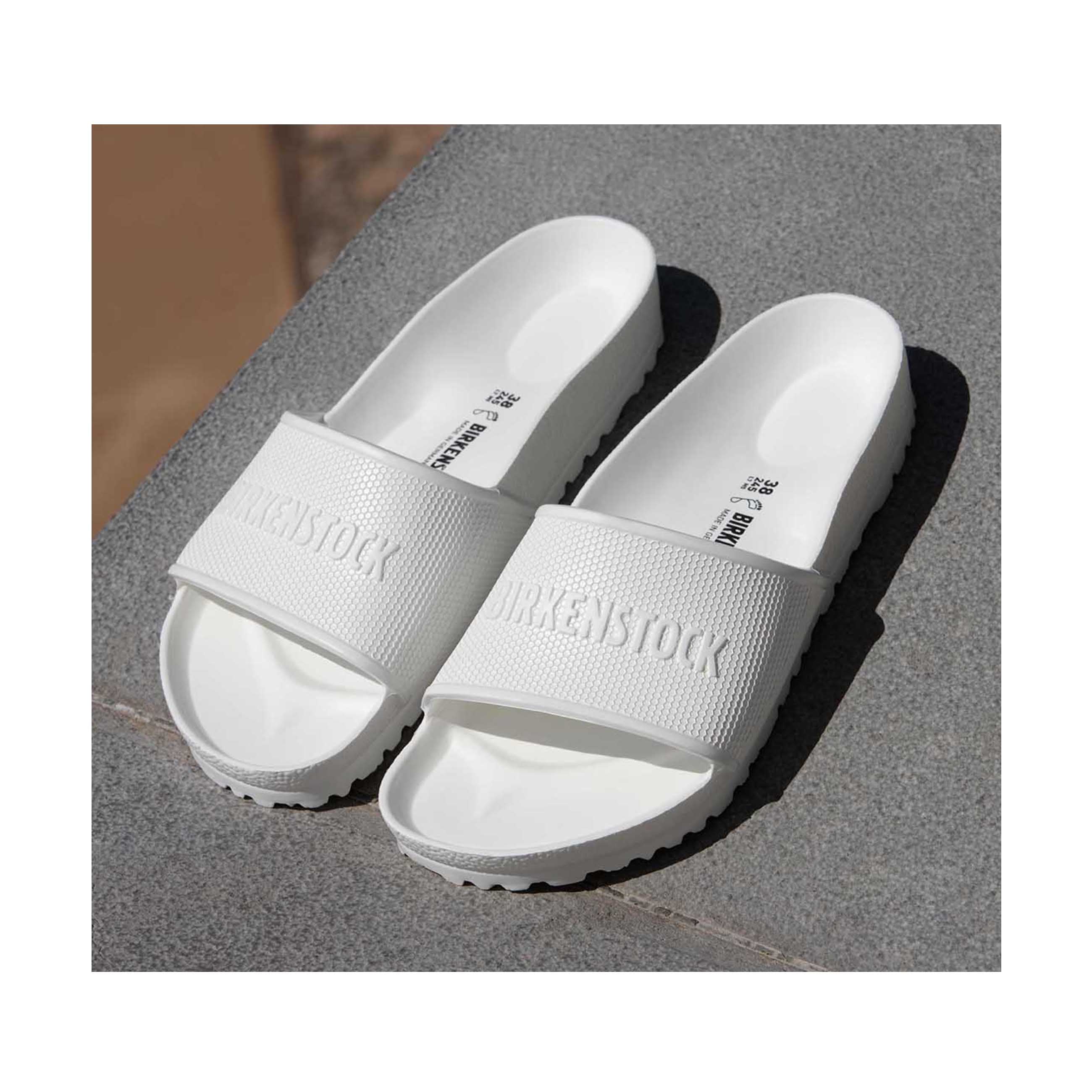 Birkenstock Barbados EVA White top view