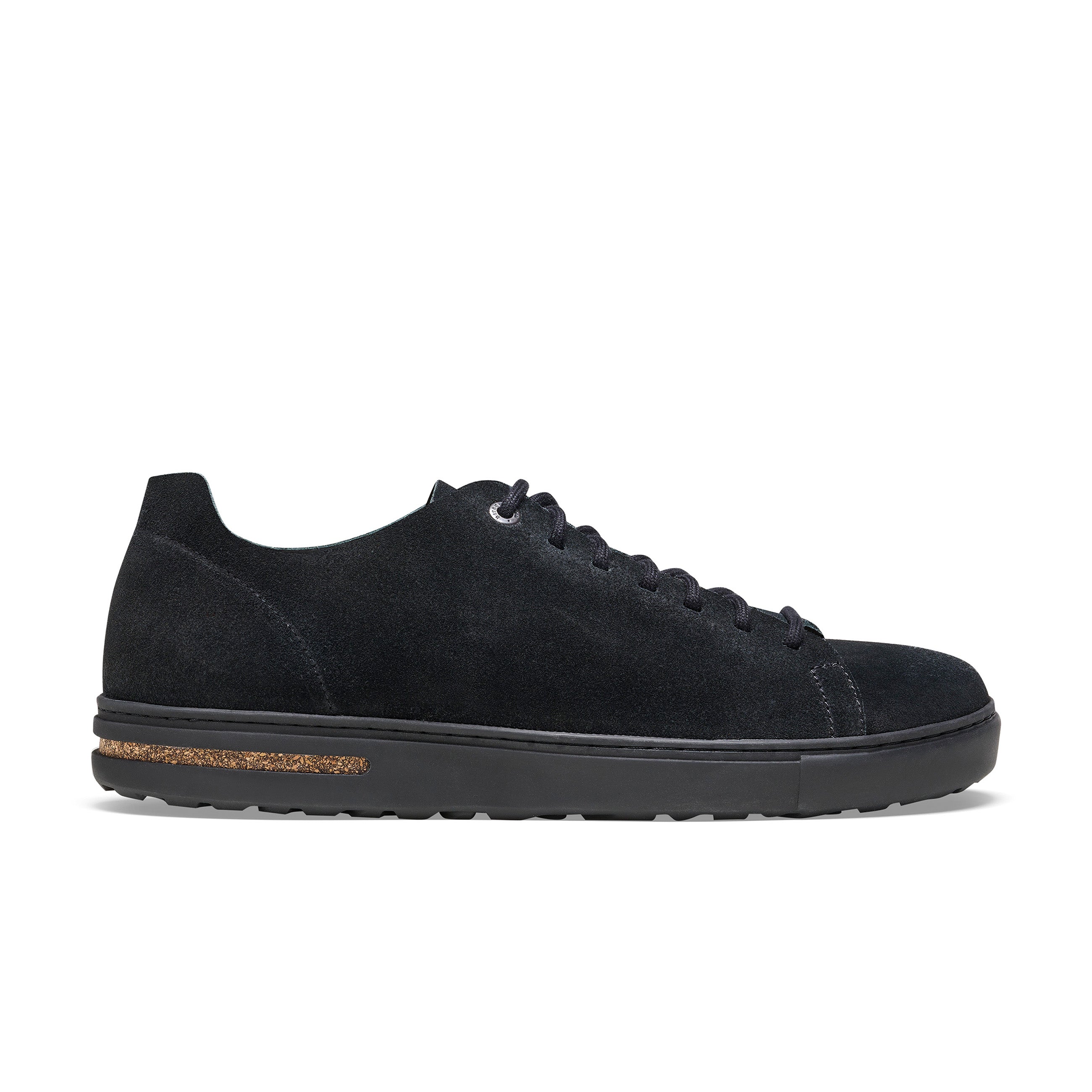 Bend Low Decon Black Nubuck Leather side view