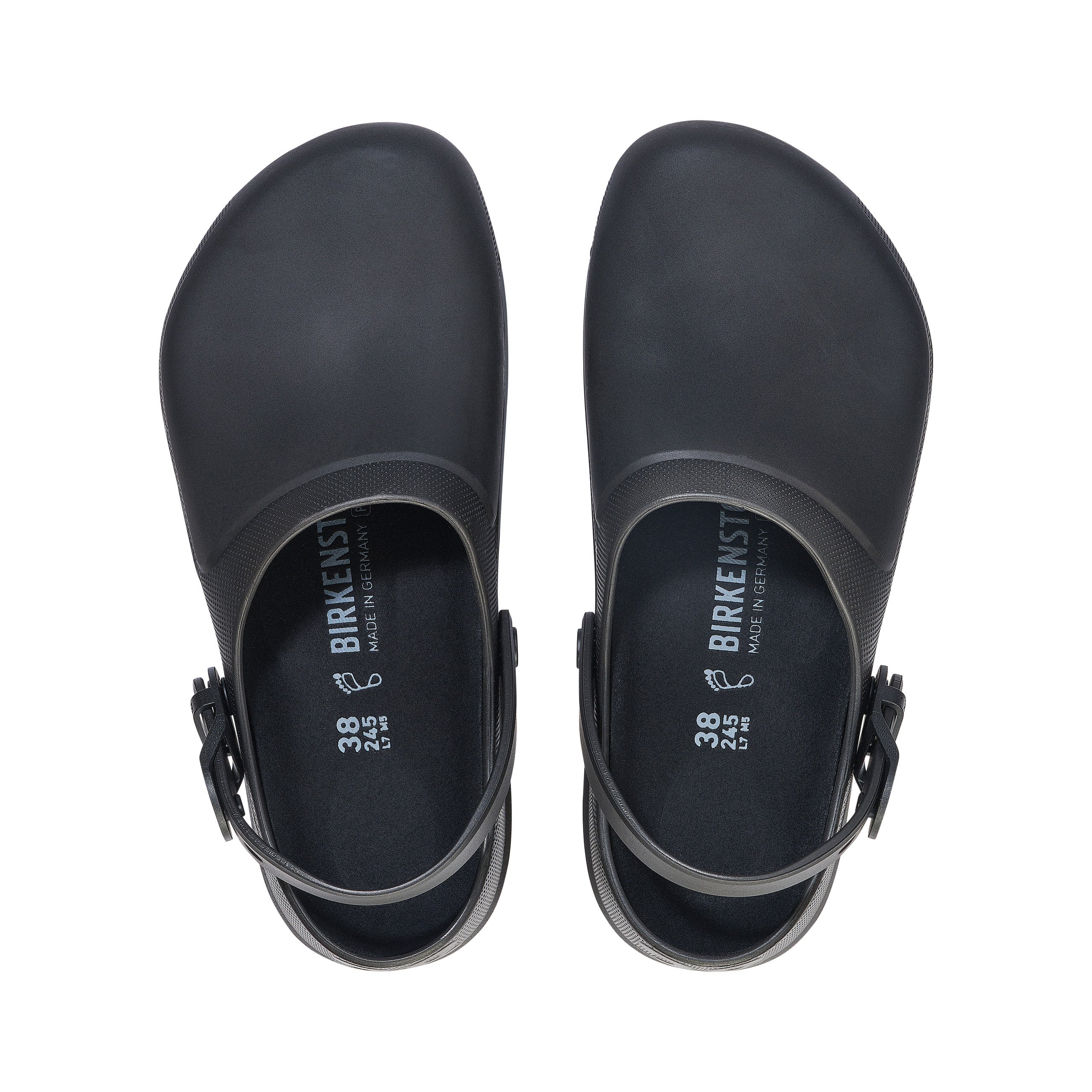 Birkenstock Birki Air 2.0 Polyurethane Black top view