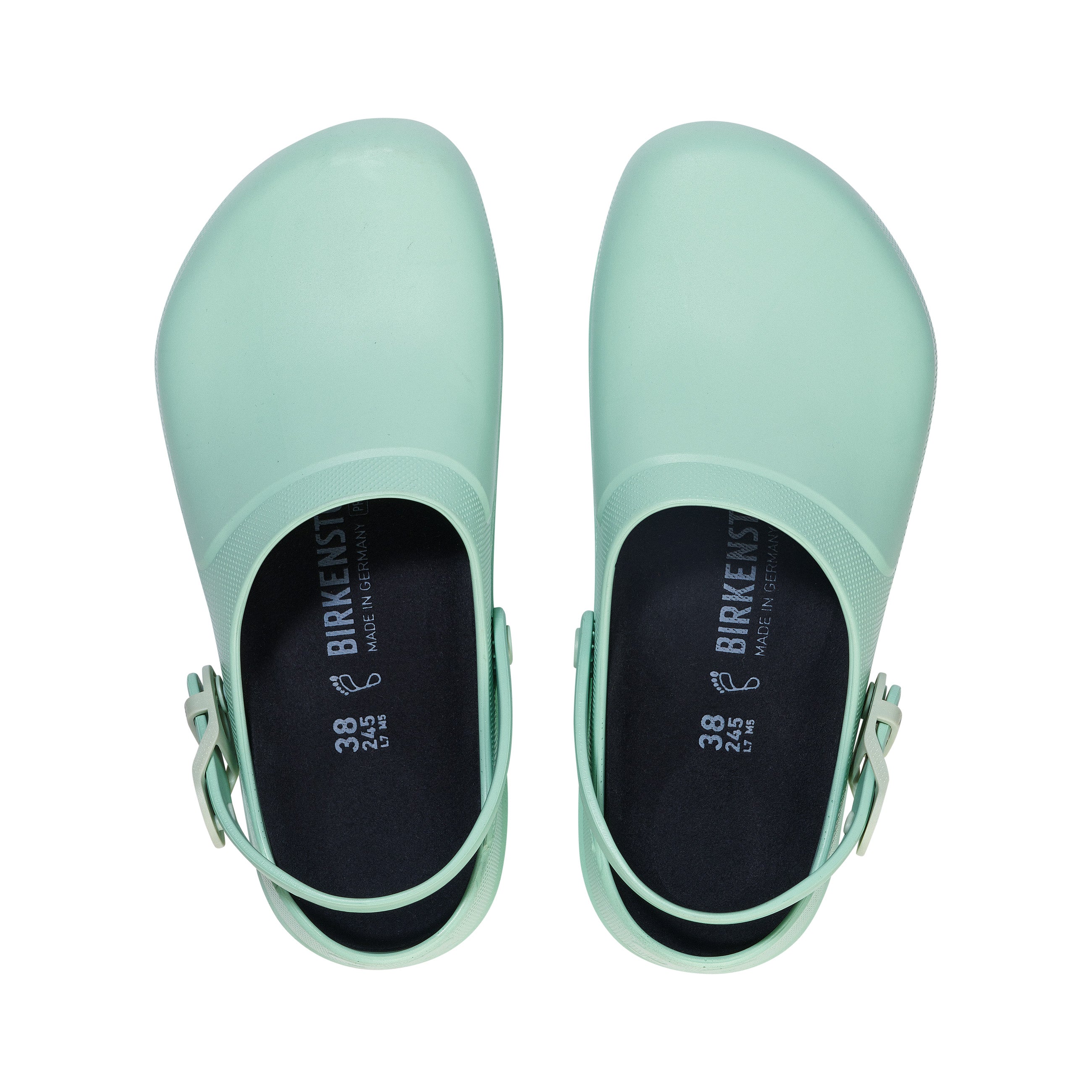 Birkenstock Birki Air 2.0 Polyurethane Matcha top view