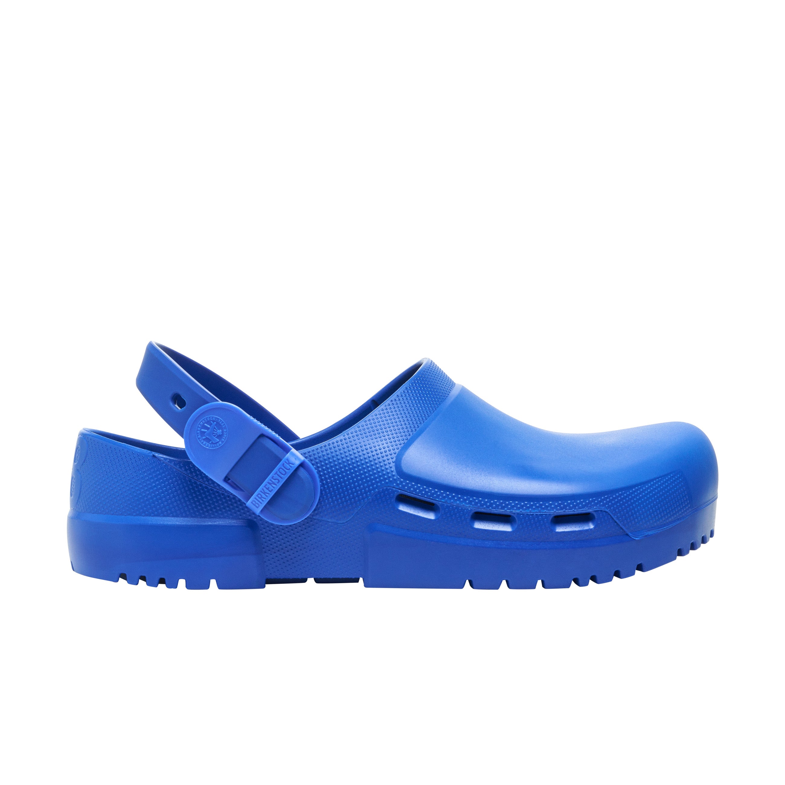 Birkenstock Birki Air 2.0 Polyurethane Ultra Blue side view