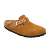 Birkenstock Boston Braided Suede Leather Mink