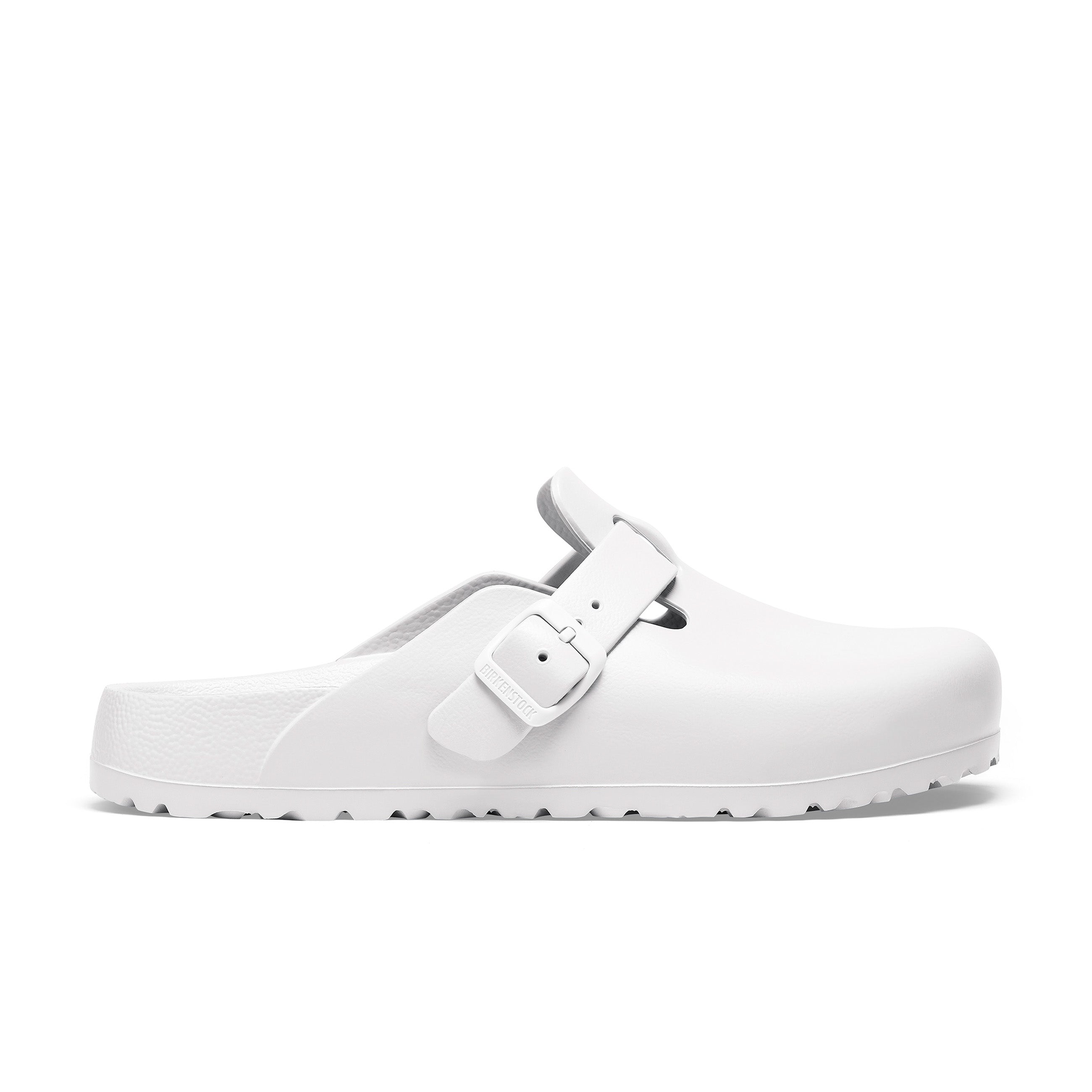 Birkenstock Boston EVA White side view