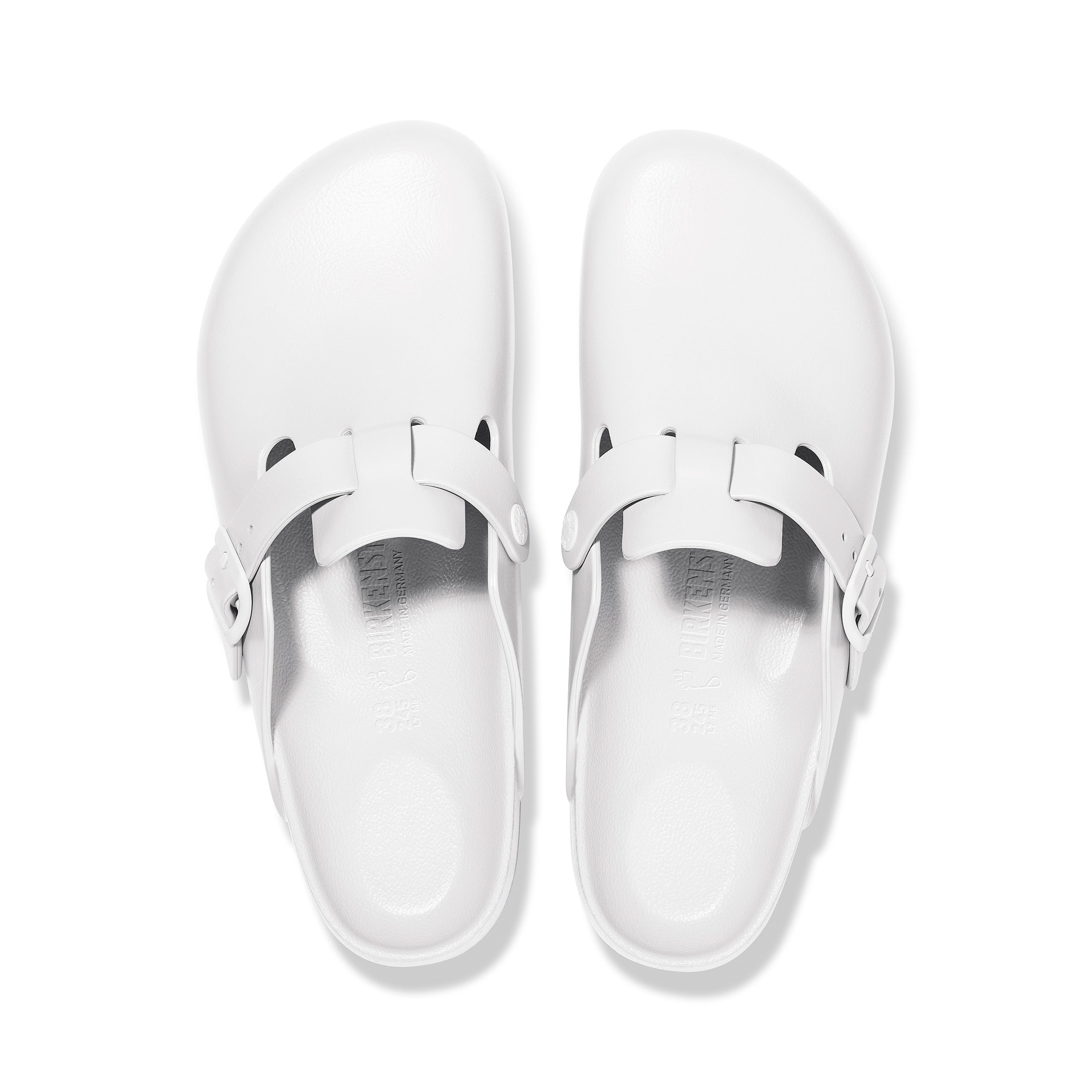 Birkenstock Boston EVA White top view