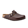 Birkenstock Boston Roast Embossed Horween Natural Leather