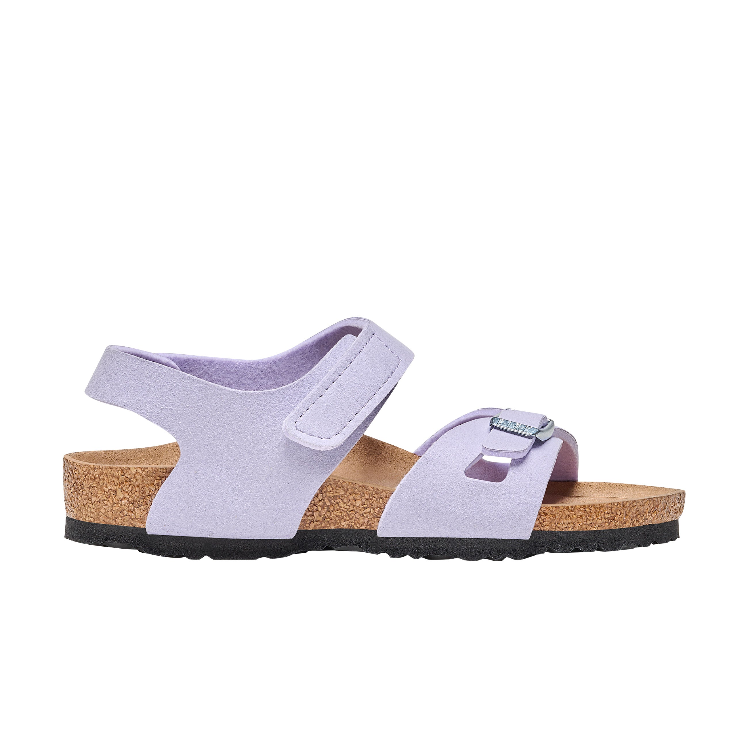 Birkenstock Colorado Kids Soft Birki Vegan Purple Fog side view