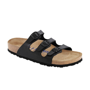 Birkenstock Florida Soft Footbed Black Birko-Flor