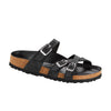 Birkenstock Franca Big Buckle Black Oiled Leather