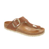 Birkenstock Gizeh Big Buckle Cognac Oiled Leather