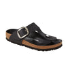 Birkenstock Gizeh Big Buckle Black Oiled Leather