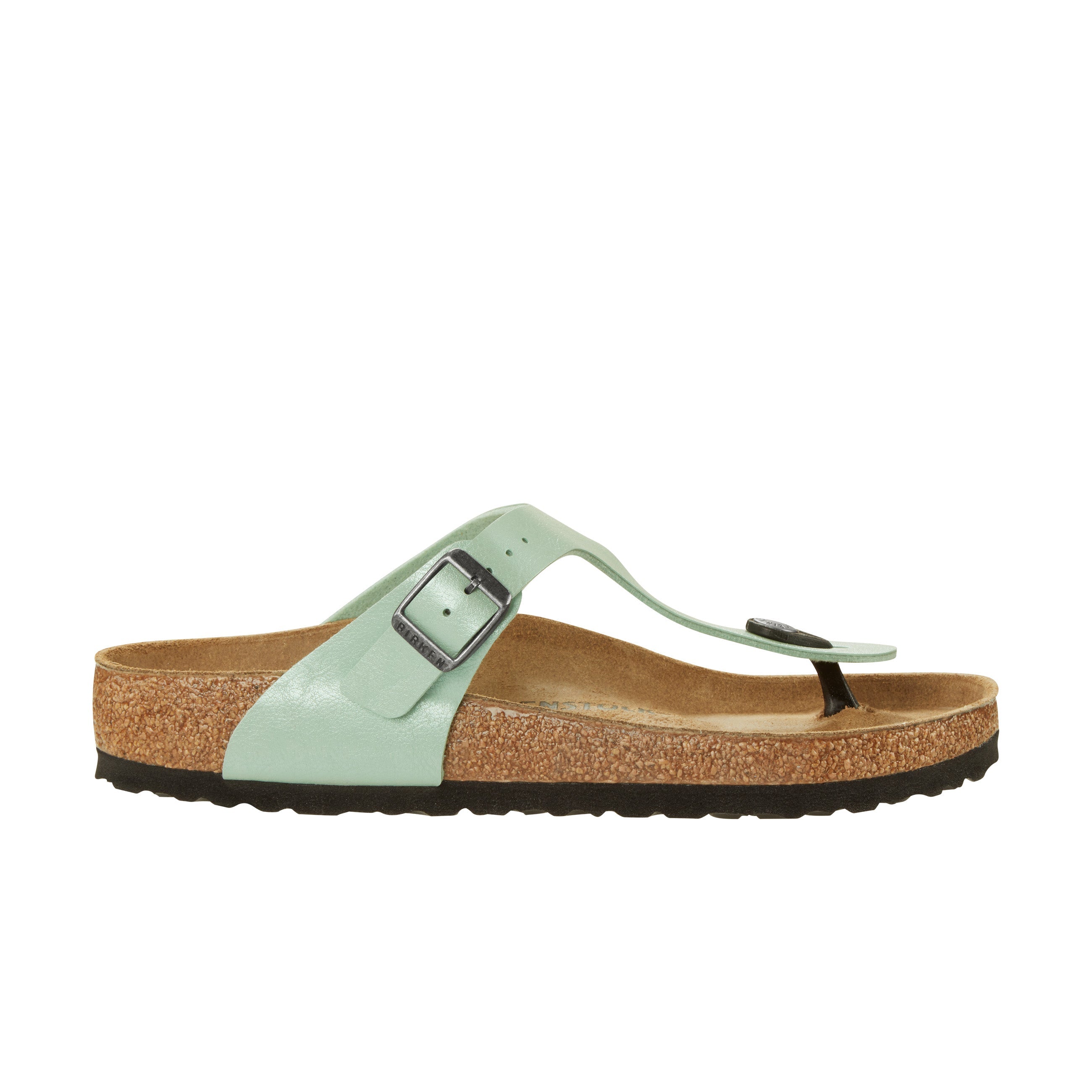 Birkenstock Gizeh Birko-Flor Graceful Matcha side view