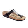 Birkenstock Gizeh Black Patent Birko-Flor