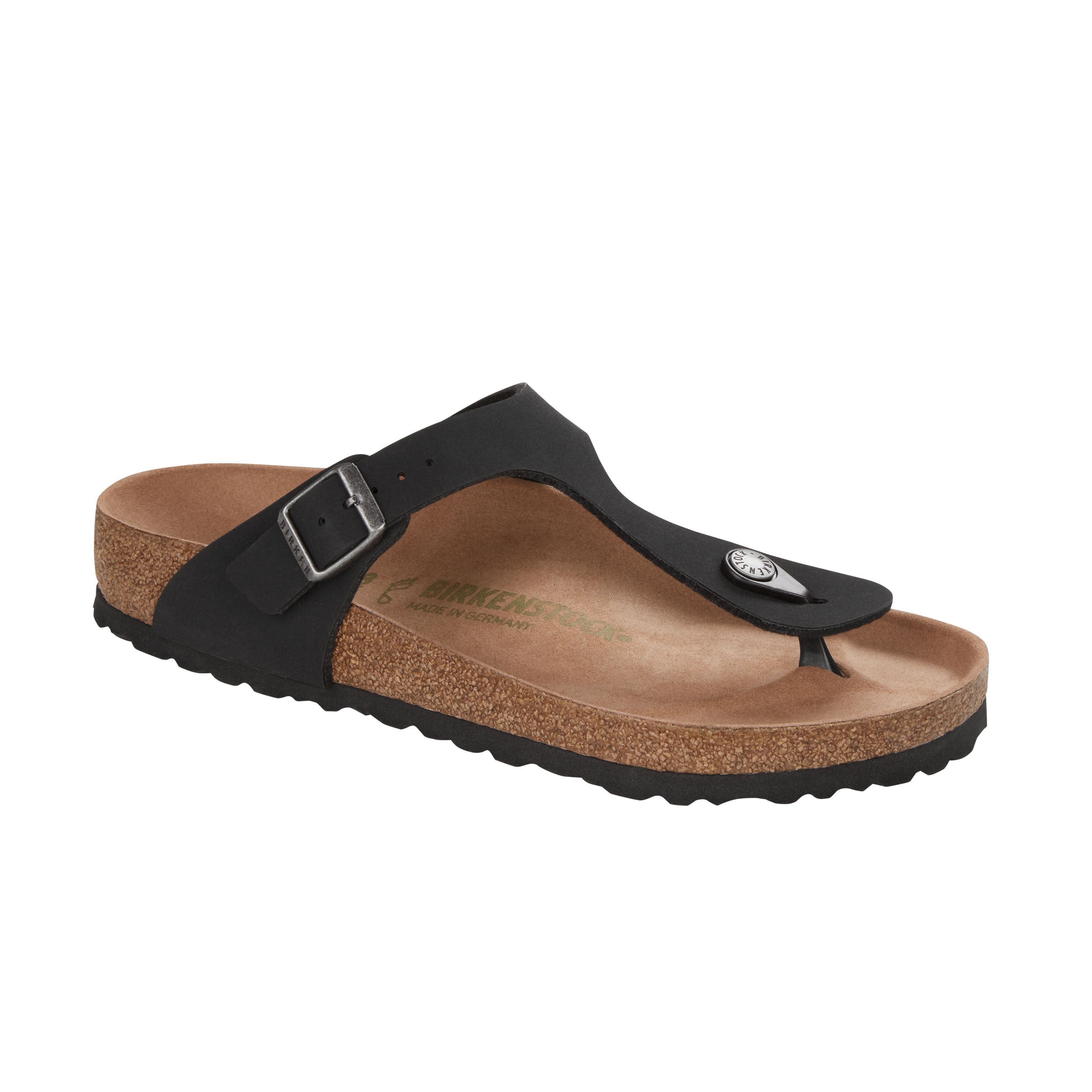 Birkenstock Gizeh Earthy Vegan Black BirkiBuc