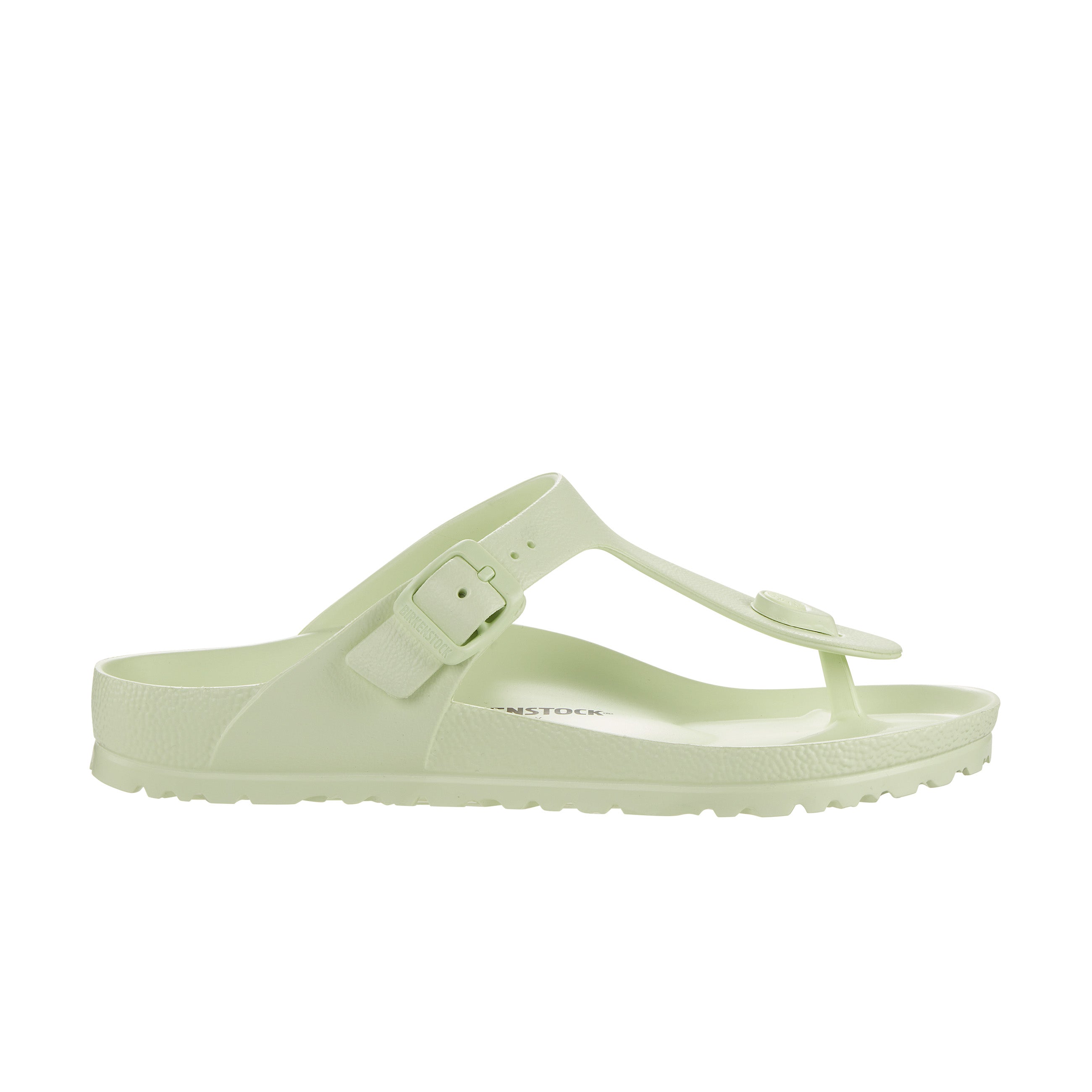 Birkenstock Gizeh EVA Faded Lime side view