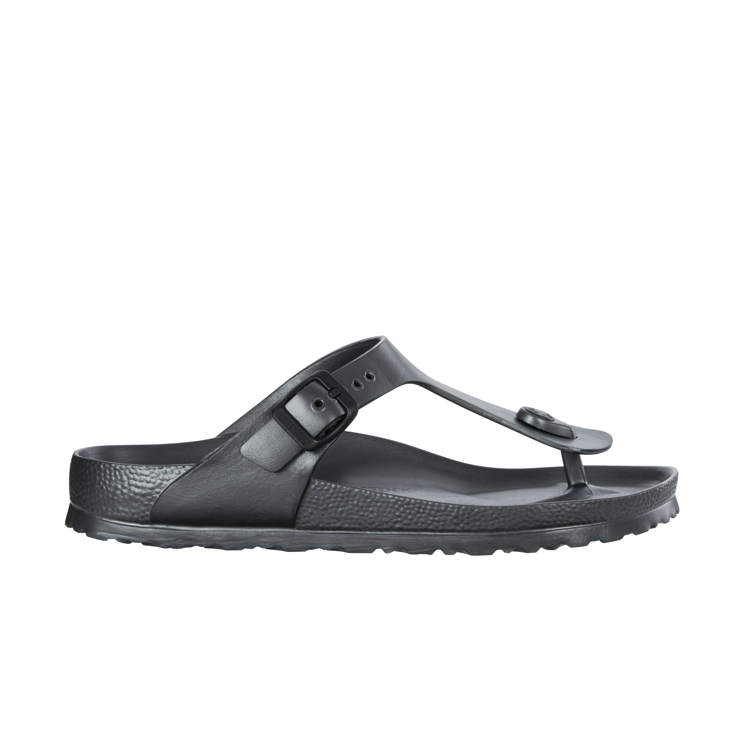 Birkenstock Gizeh EVA Metallic Anthracite side view