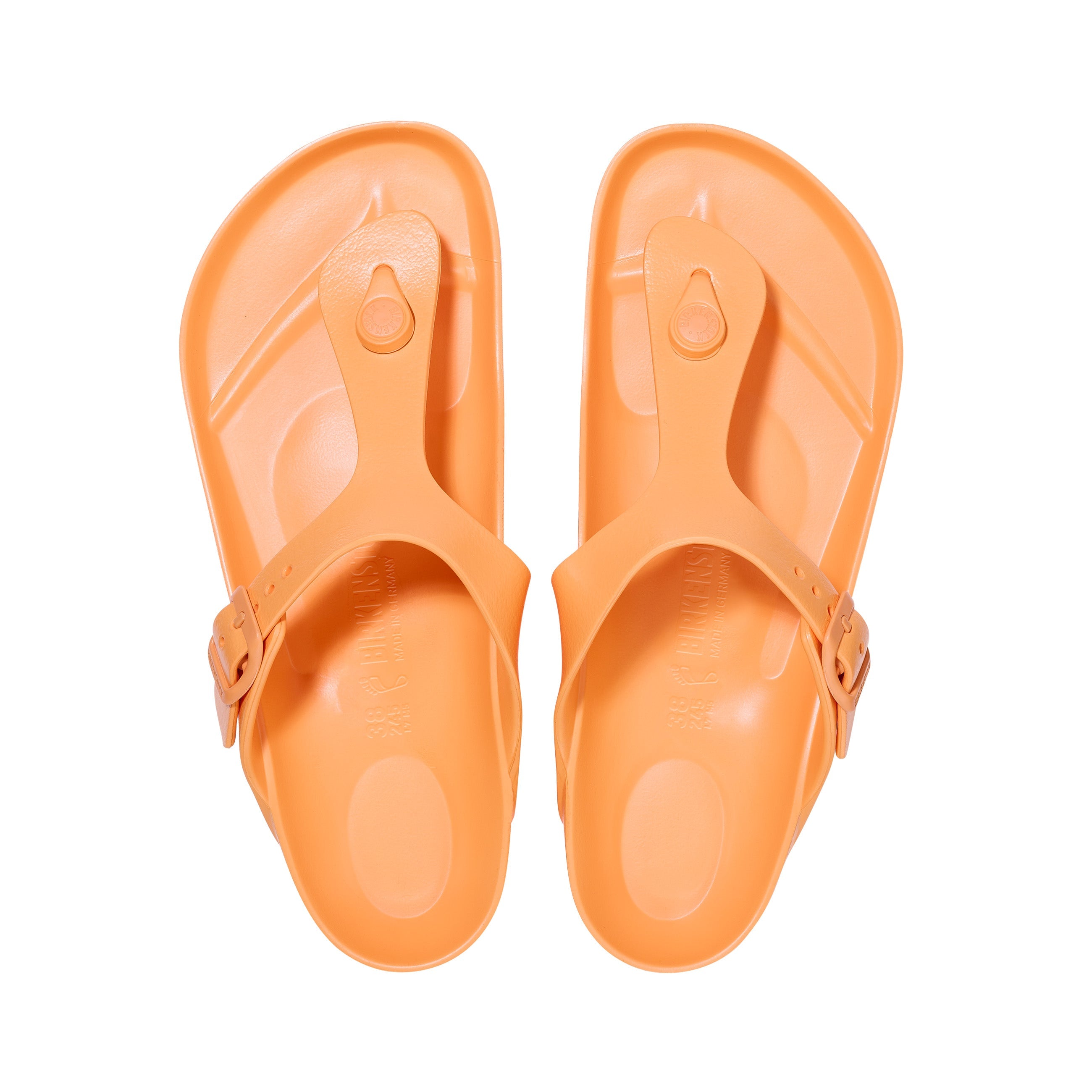 Birkenstock Gizeh EVA Papaya top view